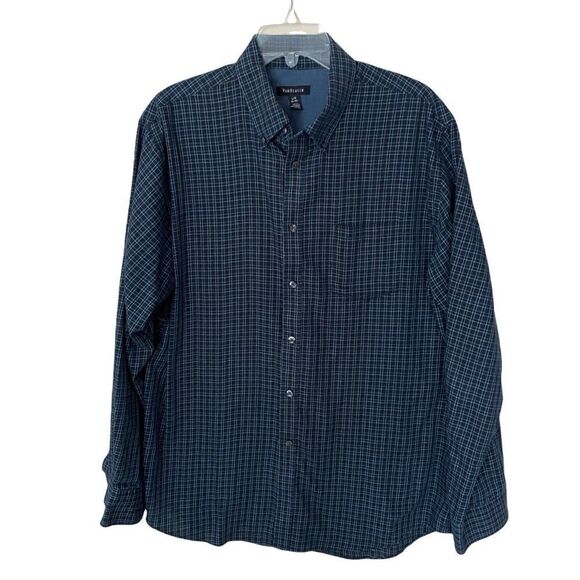 Van Heusen Mens Button Down Shirt - Picture 1 of 3